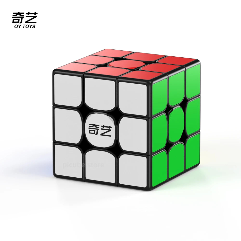 QiYi QiMeng V3, a high-performance 3x3 speed cube designed for fast and smooth turning, ideal for competitive solvers.