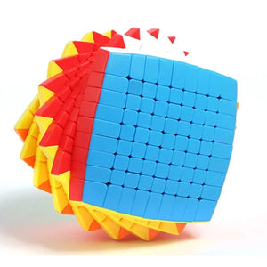 Sengso 9x9 (Pillowed), a large, pillowed 9x9 cube offering a smooth and challenging solving experience.