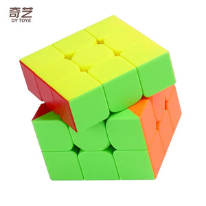 QiYi QiMeng Plus 9cm, a high-quality 3x3 speed cube with smooth turning and precise control.