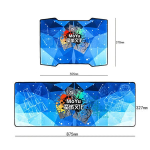MoYu Competition Mat, a durable and non-slip mat designed for official speedcubing competitions.