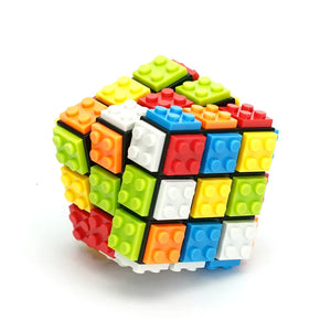 FanXin Building Blocks Cube, a creative and fun twist puzzle that combines building blocks with a cube for a challenging solving experience.