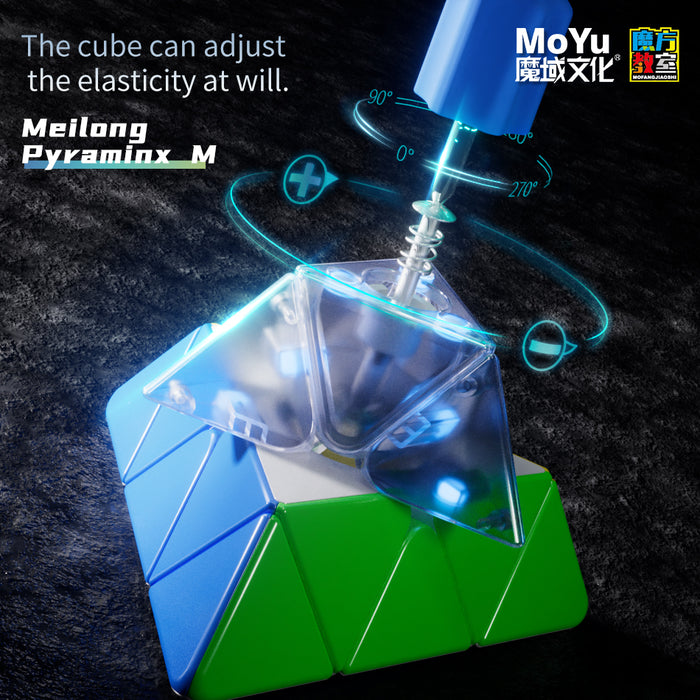 Moyu Meilong Pyraminx Magnetic Speed Cube - DailyPuzzles