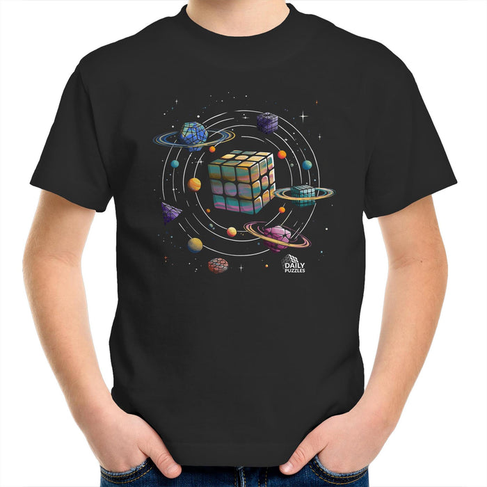 DailyPuzzles Youth Space T-Shirt - DailyPuzzles