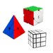 Exploration Bundle - Mirror, Pyraminx & Skewb Speed Cube Bundle - DailyPuzzles