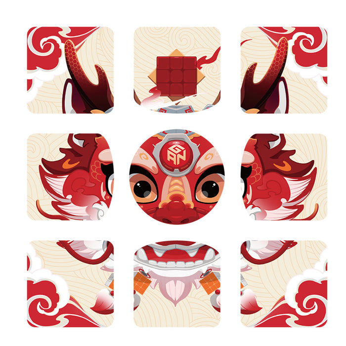 [PRE-ORDER] GAN 356 M E Lunar New Year Limited Edition 3x3 - DailyPuzzles