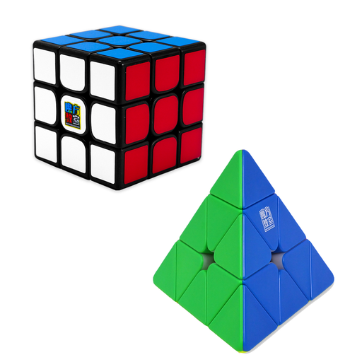MoFang Jiaoshi 3x3 & Pyraminx Speed Cube Set - DailyPuzzles