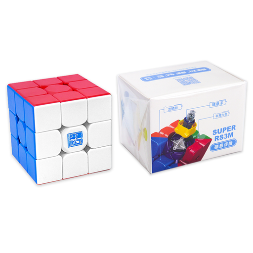 Moyu Super RS3M 2022 3x3 Maglev Magnetic Speed Cube - DailyPuzzles