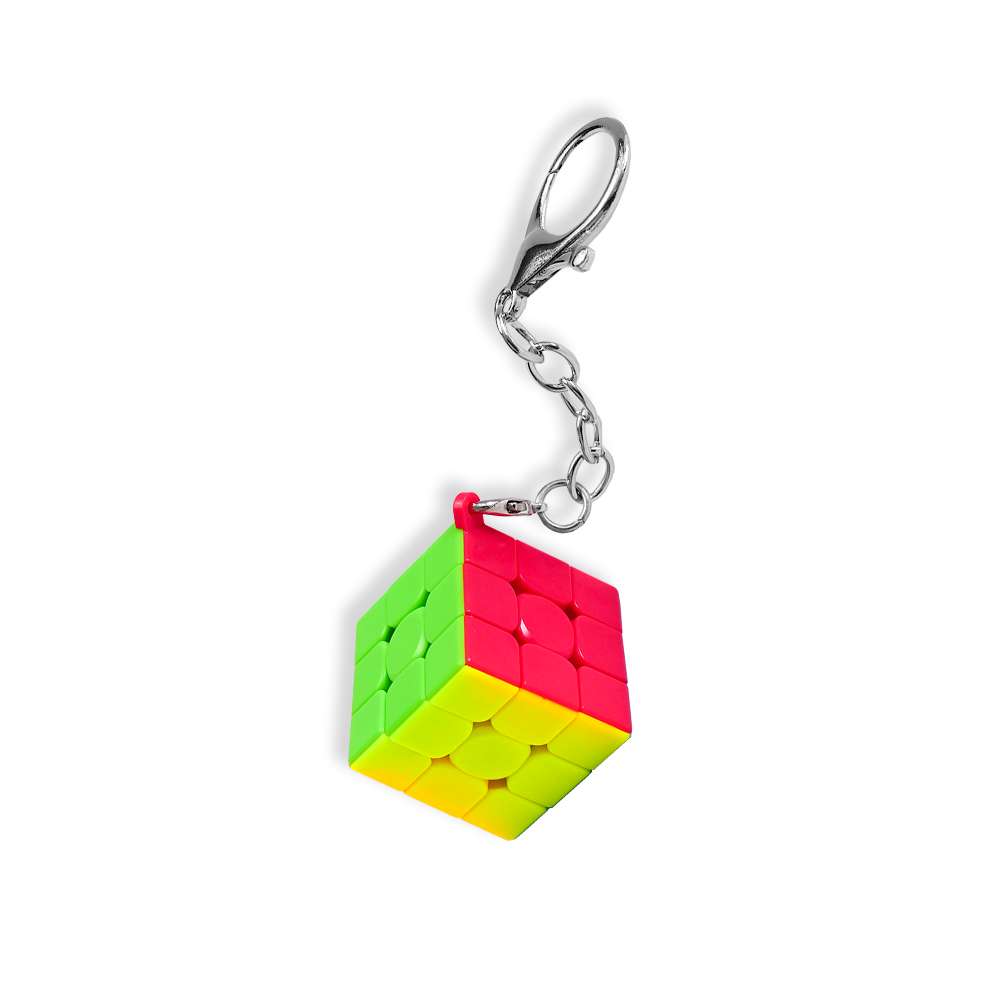 Rubik's Cube Classic 3x3 Mini Cube Key Chain