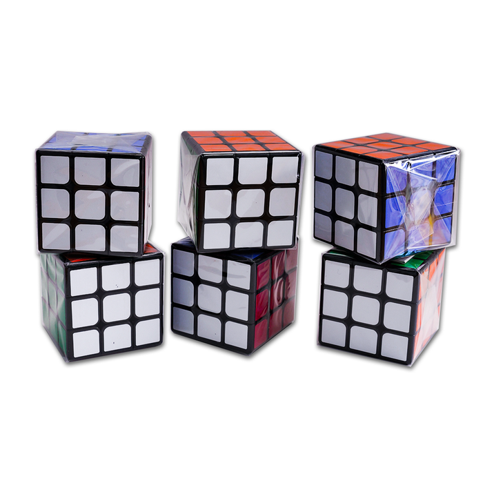 6 Pack QiYi Sail 6.0cm 3x3 Speed Cube Set - DailyPuzzles