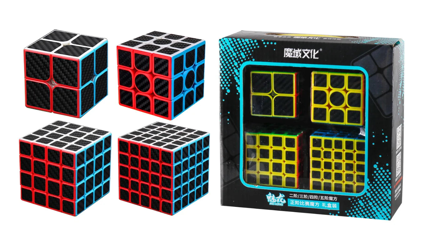 MoYu Meilong Gift Box 2345 Carbon Set