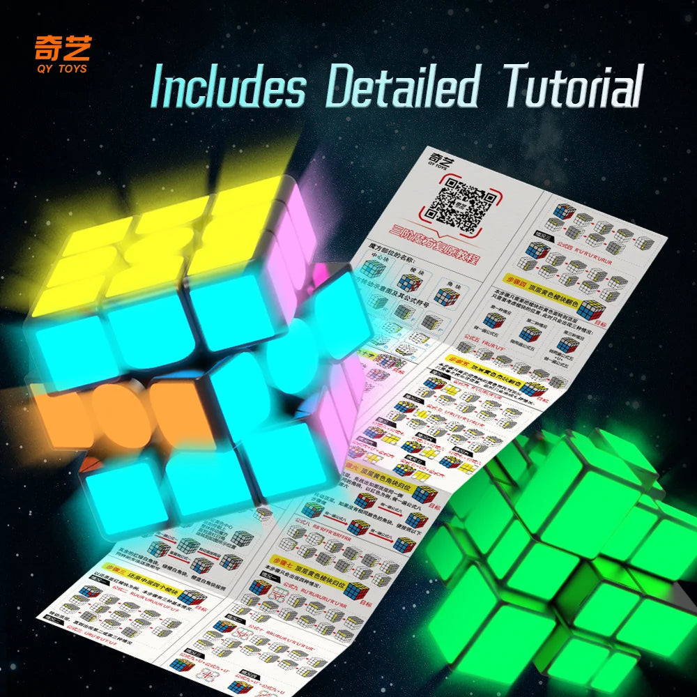 Qiyi New Fluorescent Cube