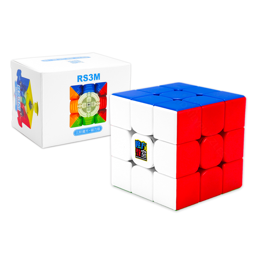 MoFang JiaoShi RS3 M 2020 Edition 3x3 Speed Cube Puzzle - Stickerless