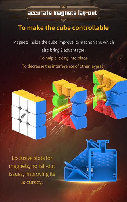 DianSheng Solar S3M 2022 Maglev 3x3 Speed Cube - DailyPuzzles