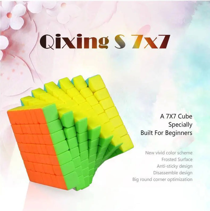 QiYi QiXing S2 67mm 7x7 Speed Cube Puzzle - DailyPuzzles