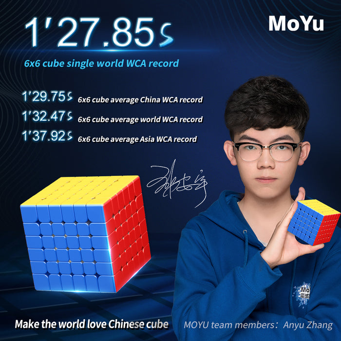 Moyu AoShi WRM 6x6 Magnetic Speed Cube - DailyPuzzles