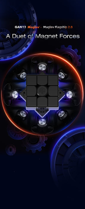 GAN 13 M Maglev 3x3 Speed Cube - 2022 Flagship - DailyPuzzles